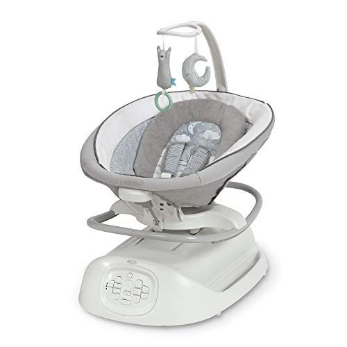 그라코 Graco Sense2Soothe Baby Swing with Cry Detection Technology, Sailor