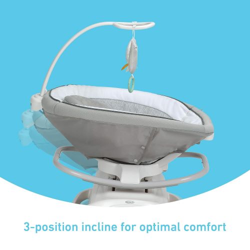 그라코 Graco Sense2Soothe Baby Swing with Cry Detection Technology, Sailor