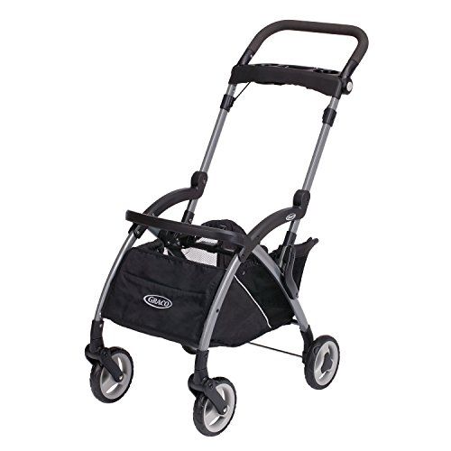 그라코 Graco SnugRider Elite Car Seat Carrier | Lightweight Frame Stroller | Travel Stroller Accepts any Graco Infant Car Seat, Black