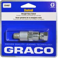 Graco 224457 Straight Hose Swivel Kit for Airless Paint Spray Guns