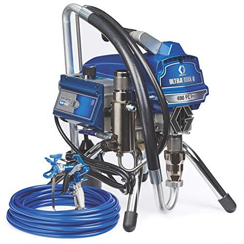 그라코 Graco Ultra Max II 490 PC Pro Electric Airless Paint Sprayer, Stand 17E852