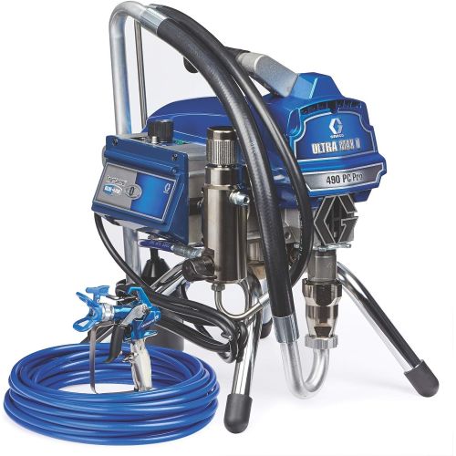 그라코 Graco Ultra Max II 490 PC Pro Electric Airless Paint Sprayer, Stand 17E852