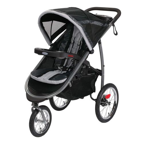 그라코 Graco FastAction Fold Jogging Stroller, Gotham