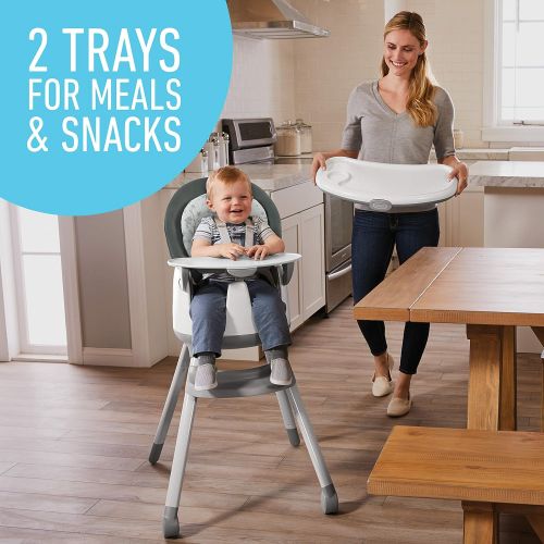 그라코 Graco Floor2Table 7 in 1 High Chair | Converts to an Infant Floor Seat, Booster Seat, Kids Table and More, Oskar