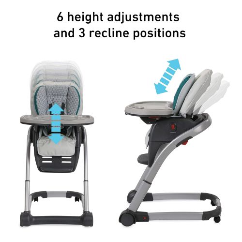 그라코 Graco Blossom 6-in-1 Convertible High Chair Seating System, Nyssa