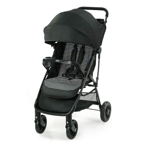 그라코 Graco NimbleLite Stroller | Lightweight Stroller, Under 15 Pounds, Car Seat Compatible, Compact Fold, Studio