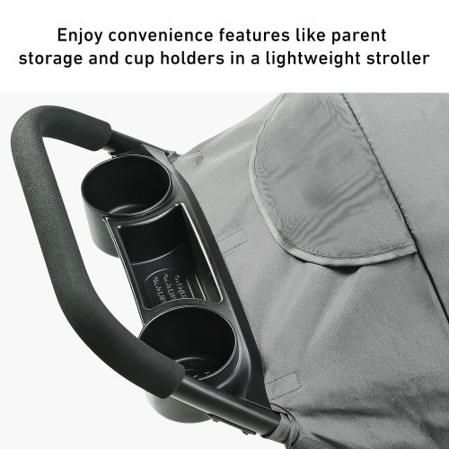 그라코 Graco NimbleLite Stroller | Lightweight Stroller, Under 15 Pounds, Car Seat Compatible, Compact Fold, Studio