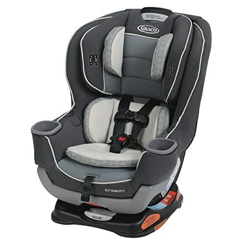 그라코 Graco Extend2Fit Convertible Car Seat | Ride Rear Facing Longer with Extend2Fit, Binx