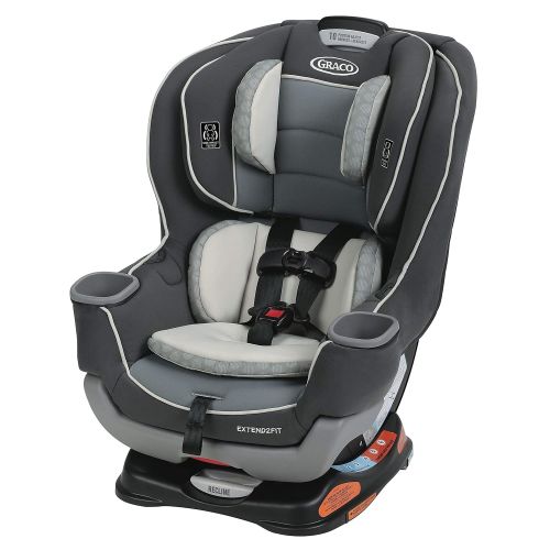 그라코 Graco Extend2Fit Convertible Car Seat | Ride Rear Facing Longer with Extend2Fit, Binx