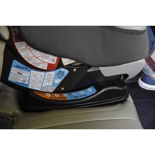 그라코 Graco Extend2Fit Convertible Car Seat | Ride Rear Facing Longer with Extend2Fit, Binx