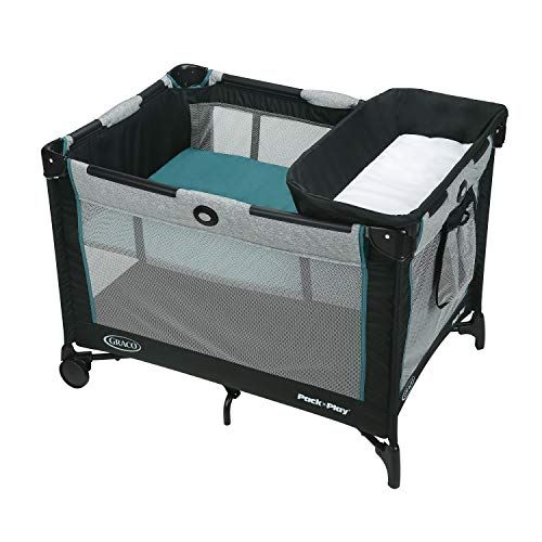 그라코 Graco Pack n Play Simple Solutions Playard | Includes Integrated Diaper Changer, Darcie