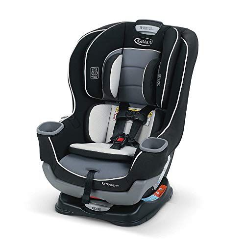 그라코 Graco Extend2Fit Convertible Car Seat | Ride Rear Facing Longer with Extend2Fit, Gotham