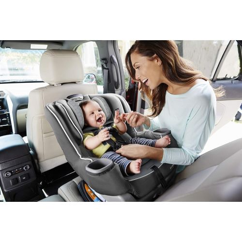 그라코 Graco Extend2Fit Convertible Car Seat | Ride Rear Facing Longer with Extend2Fit, Davis