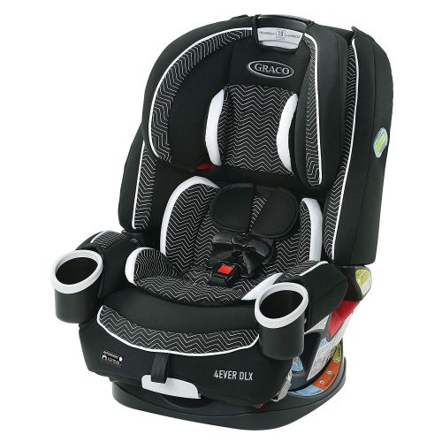 그라코 Graco 4Ever DLX 4 in 1 Car Seat | Infant to Toddler Car Seat, with 10 Years of Use, Zagg