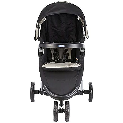 그라코 Graco FastAction Fold Sport Travel System | Includes the FastAction Fold Sport 3-Wheel Stroller and SnugRide 35 Infant Car Seat, Pierce