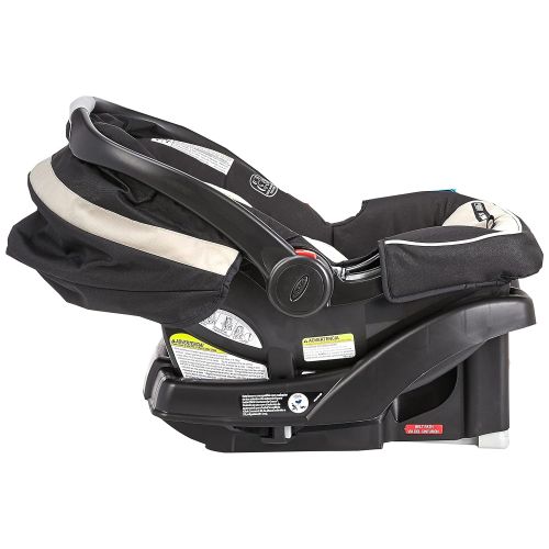 그라코 Graco FastAction Fold Sport Travel System | Includes the FastAction Fold Sport 3-Wheel Stroller and SnugRide 35 Infant Car Seat, Pierce