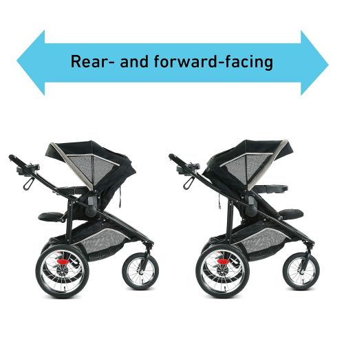 그라코 Graco Modes Jogger 2.0 Travel System | Includes Jogging Stroller and SnugRide SnugLock 35 LX Infant Car Seat, Haven
