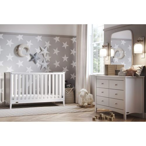 그라코 Graco Melbourne 3-in-1 Convertible Crib - Fits Standard Crib Mattress, Converts to Toddler & Daybed, Non-Toxic Finish, Expert Tested for Safer Sleep, White , 55.28x29.13x34.8 Inch