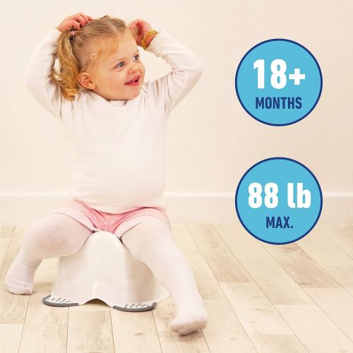 그라코 Graco Steady Potty with Anti-Slip Grip - White