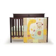 Graco 4 Piece Crib Bedding Set, Jungle Friends (Discontinued by Manufacturer)