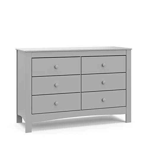 그라코 Graco Noah 6 Dresser, 6 Drawer, Pebble Gray