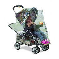 Graco Deluxe Stroller Weather Shield, Baby Rain Cover, Universal Size, Waterproof, Water Resistant, Windproof, See Thru, Ventilation, Protection, Shade, Umbrella, Pram, Vinyl, Clea