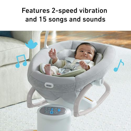 그라코 Graco, Soothe My Way Swing with Removable Rocker, Madden