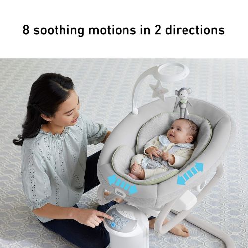 그라코 Graco, Soothe My Way Swing with Removable Rocker, Madden