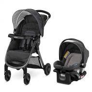 Graco FastAction SE Travel System Includes Quick Folding Stroller and SnugRide 35 Lite Infant Car Seat, Redmond, Amazon Exclusive