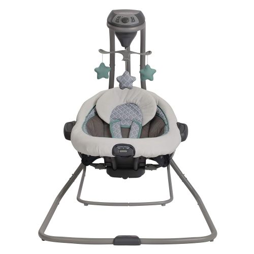 그라코 Graco DuetConnect LX Swing and Bouncer, Manor, One Size