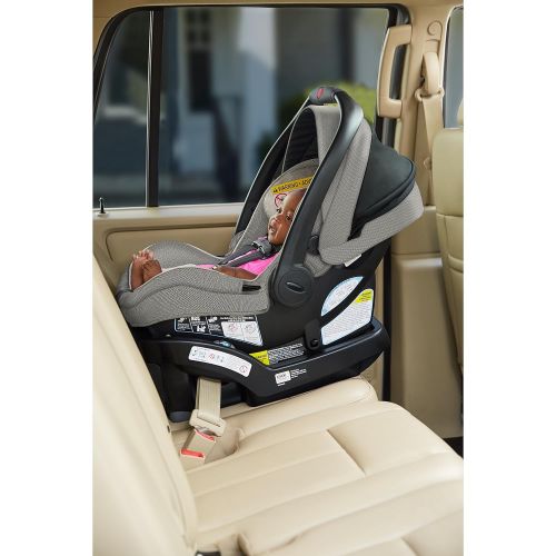 그라코 Graco Snugride Snuglock 35 Platinum Infant Car Seat, Grayson