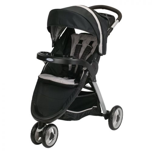 그라코 2014 Graco FastAction Fold Sport Stroller Click Connect Travel System, Pierce