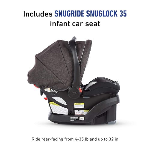 그라코 Graco Uno2Duo Double Stroller, Hayden