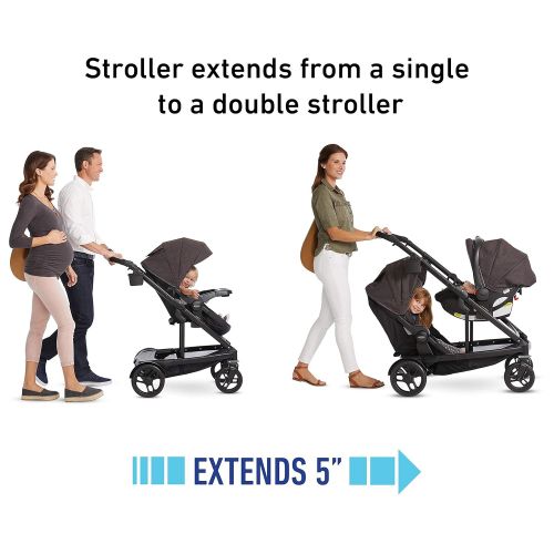 그라코 Graco Uno2Duo Double Stroller, Hayden