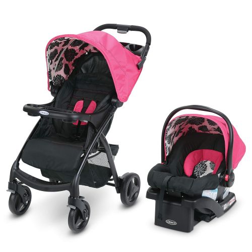 그라코 Graco Verb Travel System Stroller, Azalea