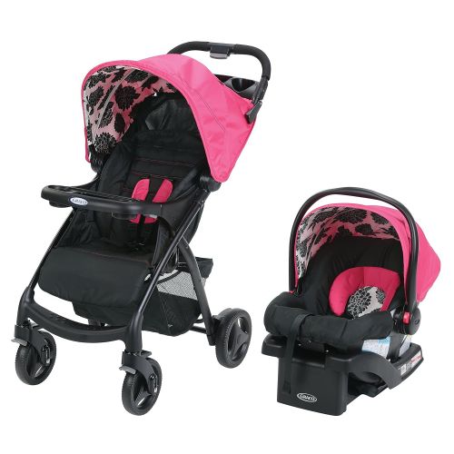 그라코 Graco Verb Travel System Stroller, Azalea