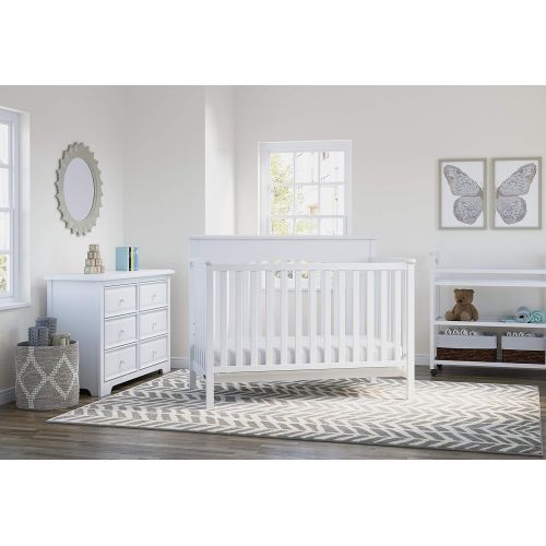 그라코 Graco Lauren Convertible Crib, White