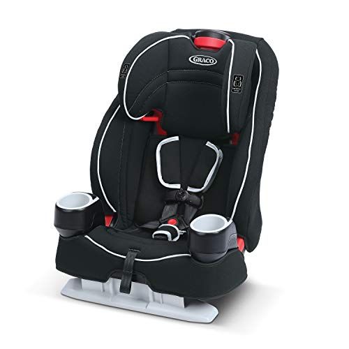 그라코 Graco Atlas 65 2 in 1 Harness Booster Seat Harness Booster and High Back Booster in One, Glacier , 19x22x25 Inch (Pack of 1)