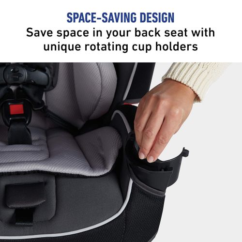 그라코 Graco SlimFit 3 in 1 Car Seat -Slim & Comfy Design Saves Space in Your Back Seat, Darcie, One Size