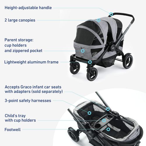 그라코 Graco Modes Adventure Stroller Wagon, Teton