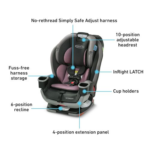 그라코 Graco Extend2Fit 3-in-1 Car Seat, Norah