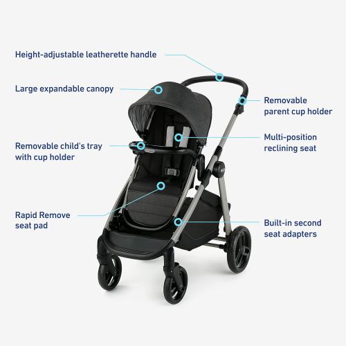 그라코 Graco Modes Nest2Grow Stroller, Maison