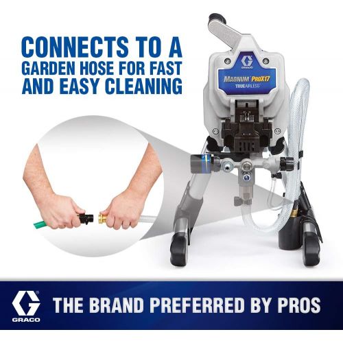 그라코 Graco 17G177 Magnum ProX17 Stand Paint Sprayer, Grey/Blue