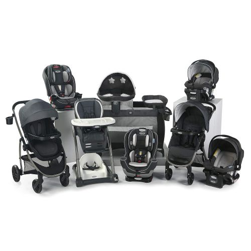 그라코 Graco Slimfit 3 in 1 Car Seat Slim & Comfy Design Saves Space in Your Back Seat, Redmond, Amazon Exclusive