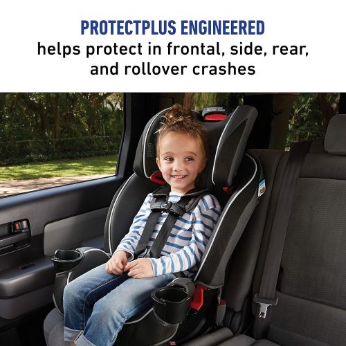 그라코 Graco Slimfit 3 in 1 Car Seat Slim & Comfy Design Saves Space in Your Back Seat, Redmond, Amazon Exclusive