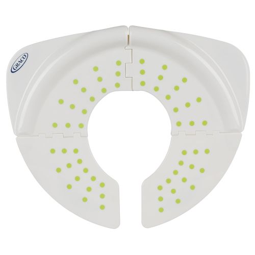 그라코 Graco Folding Travel Potty, White/Green