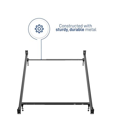 그라코 Graco Full Size Crib Conversion Kit - Metal Bed Frame, Black