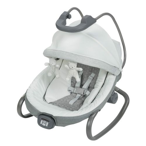 그라코 Graco Duet Oasis with Soothe Surround Baby Swing and Rocker, Davis