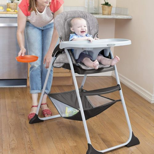 그라코 Graco Slim Snacker High Chair, Whisk