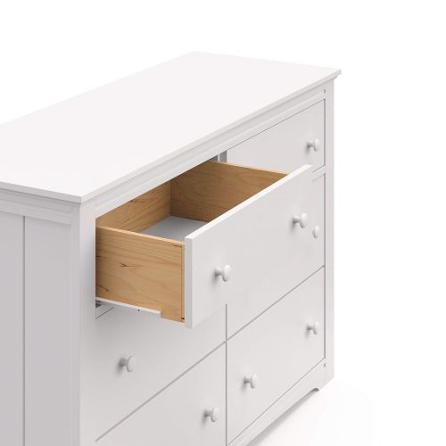 그라코 Graco Hadley 6 Drawer (White) Dresser, 47.24x17.7x31.9 Inch (Pack of 1)